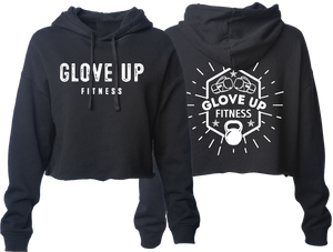 GLOVE UP FITNESS WOMENS CROP HOODIE