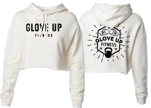 GLOVE UP FITNESS WOMENS CROP HOODIE