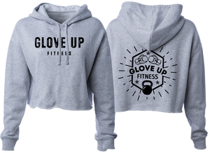 GLOVE UP FITNESS WOMENS CROP HOODIE