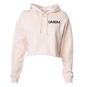 GMBM WOMEN'S DROP TOP CROP HOODIE