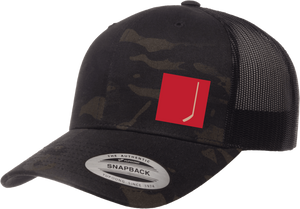MULTI-CAM TRUCKER SNAPBACK