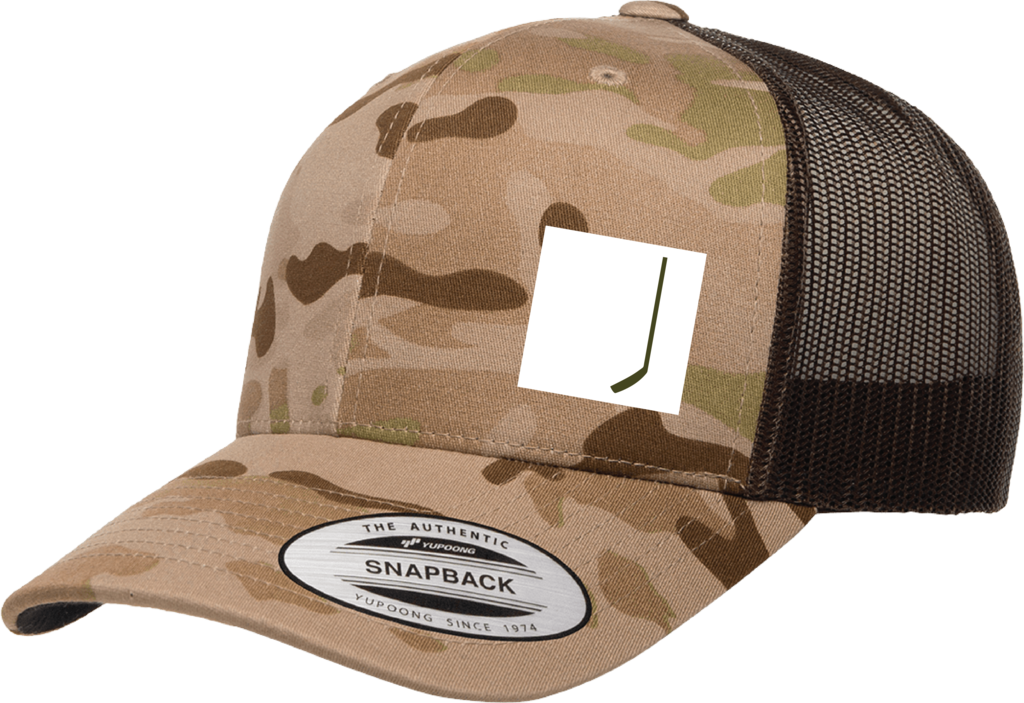 MULTI-CAM TRUCKER SNAPBACK